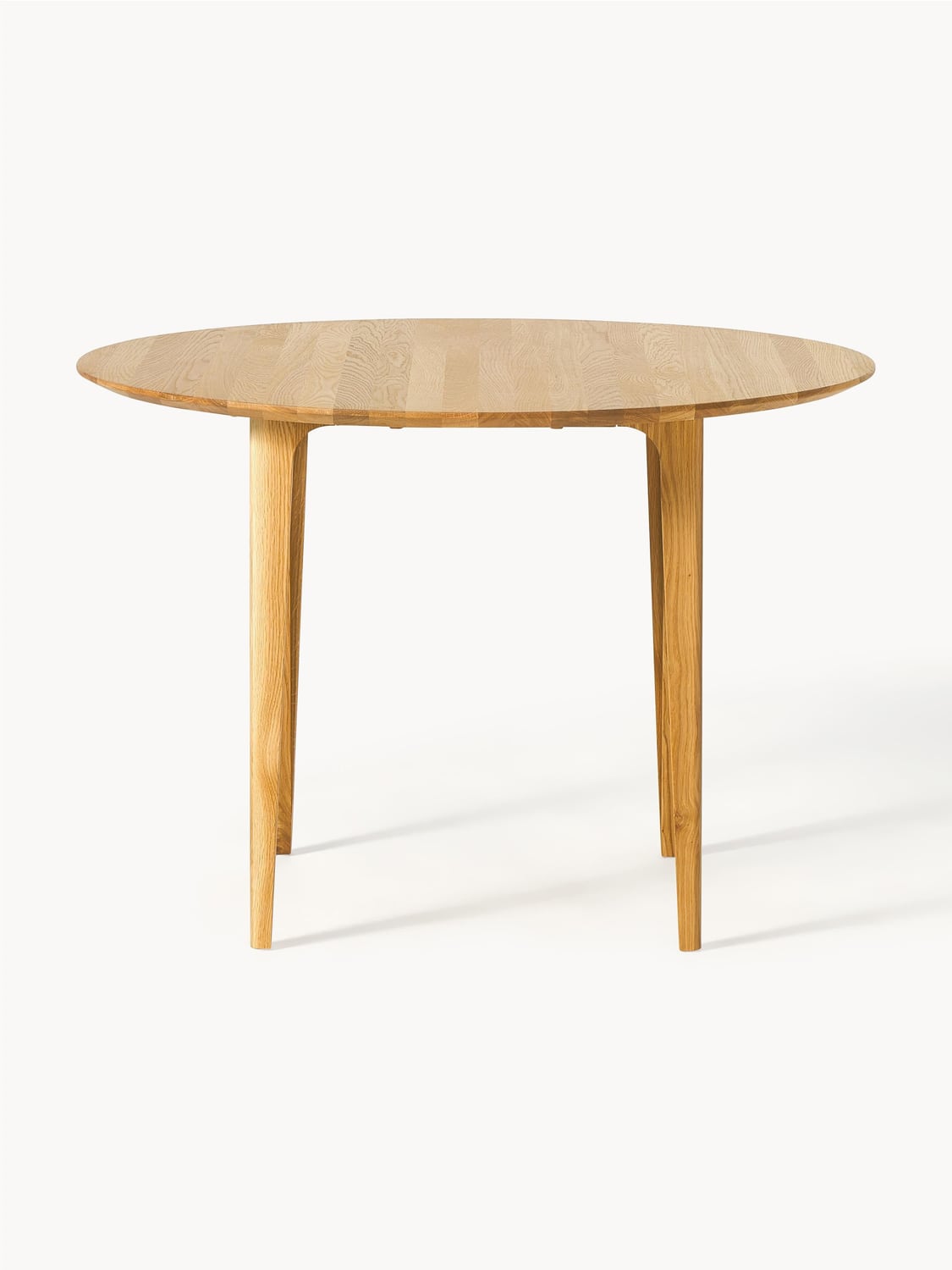 Archie Round Dining Table in Oak, Ø 110 cm — Dune