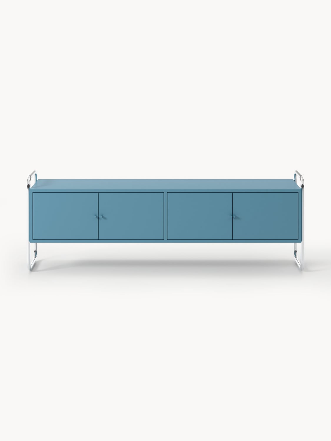Robyn Metal-Lowboard — Grey