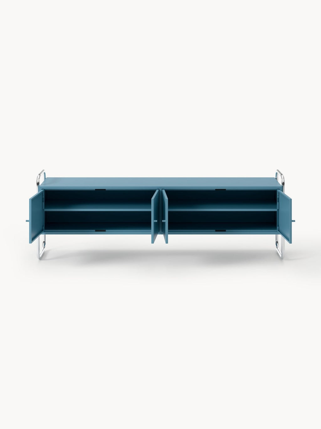 Robyn Metal-Lowboard — Grey