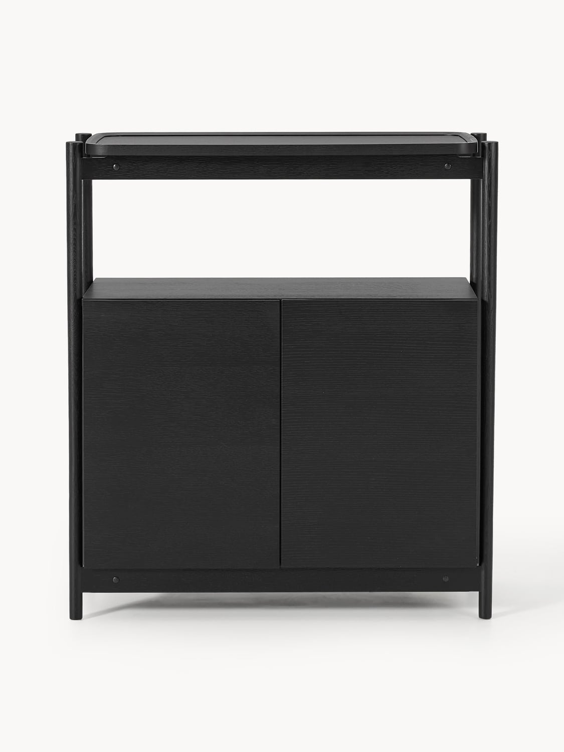 Libby Wood-Highboard — Charcoal
