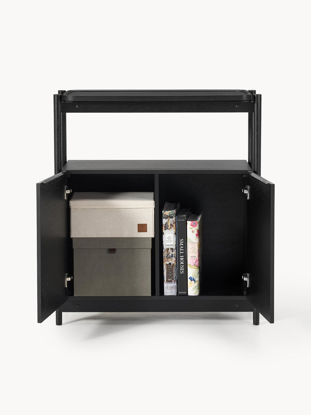 Libby Wood-Highboard — Charcoal