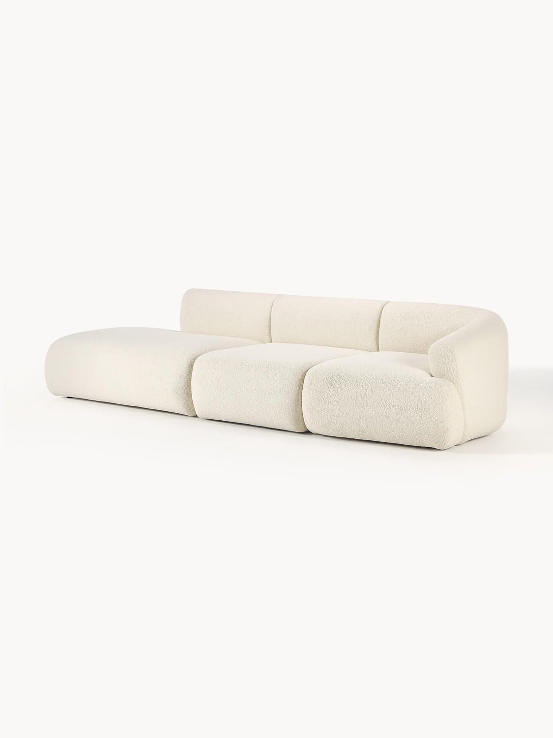 Sofia Modular Teddy-Ottoman (3-seater)