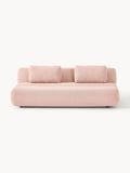 Caterpillar Teddy-Sofa Bed (3-seater) — Rose