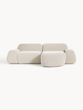 Wolke Modular Corner Sofa (3-seater) — Light Grey