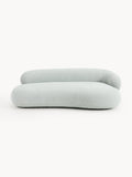 Alba Bouclé Sofa (3-seater) — Light Grey