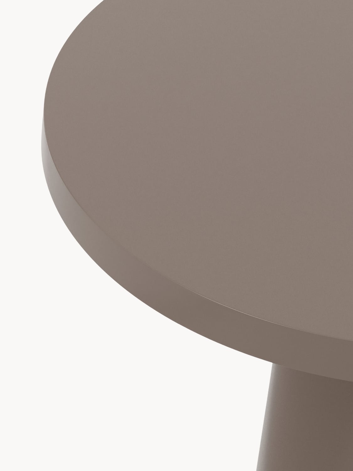 Kim Round Garden Table, in various sizes — Dark Grey