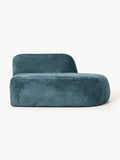 Wolke Teddy Bouclé-Chaise — Teal
