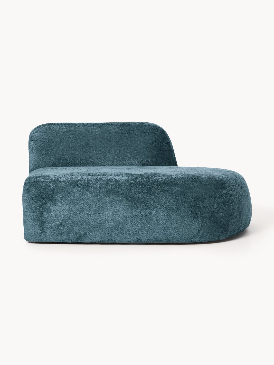 Wolke Teddy Bouclé-Chaise — Teal
