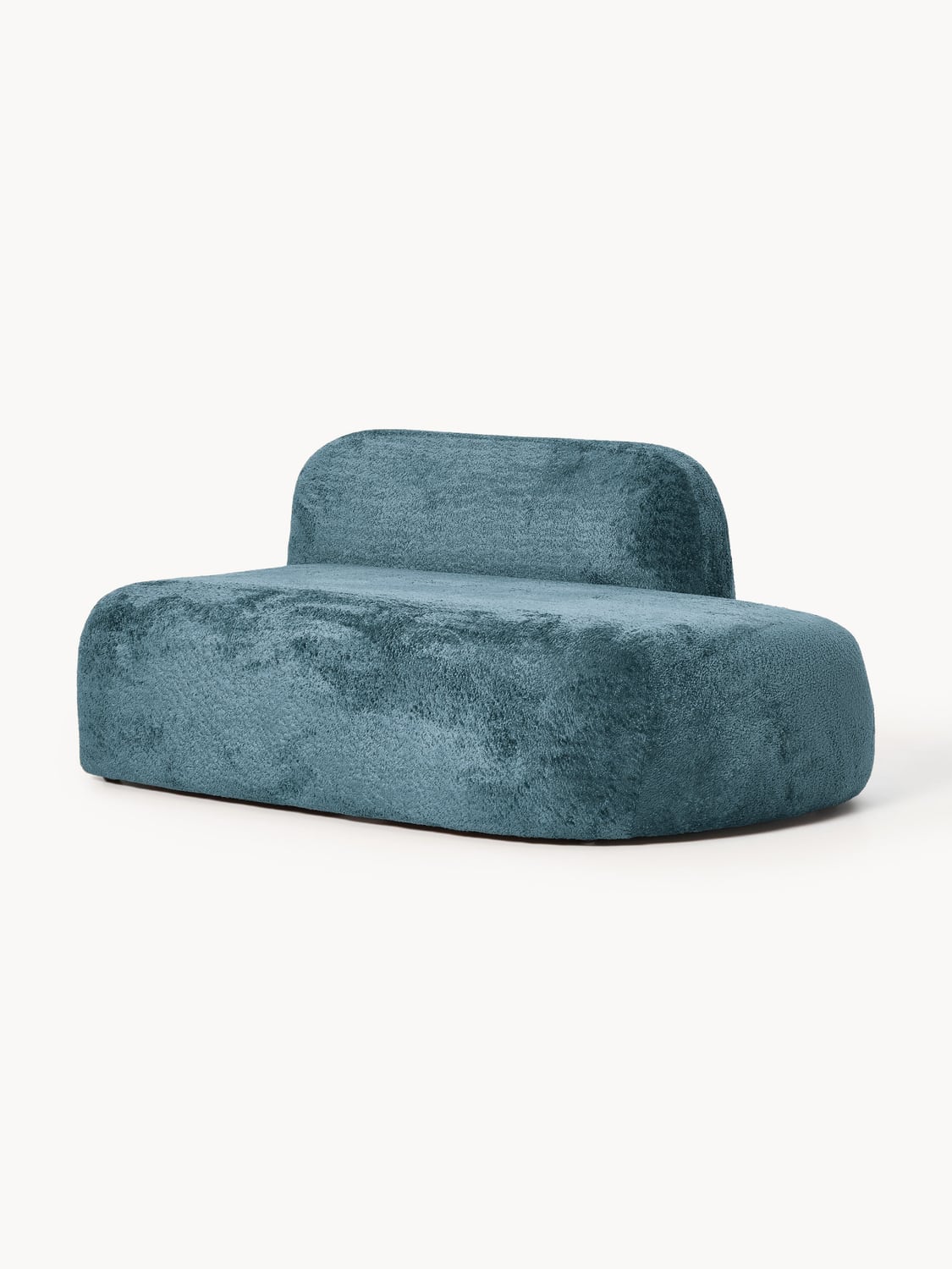 Wolke Teddy Bouclé-Chaise — Teal