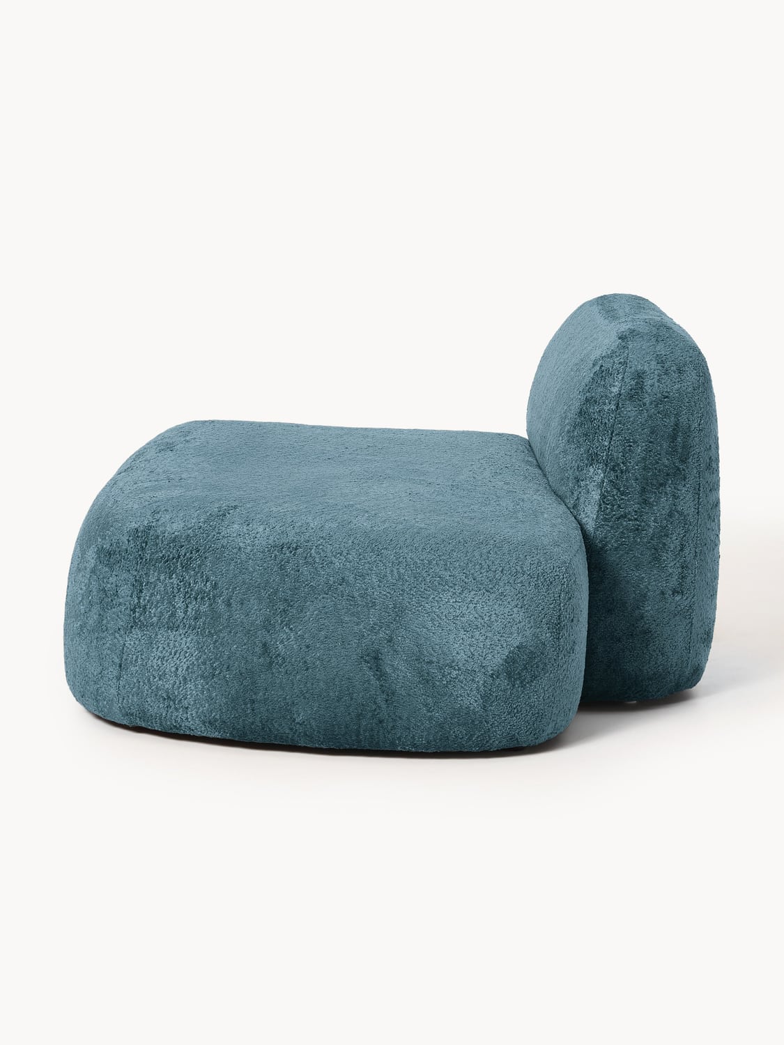 Wolke Teddy Bouclé-Chaise — Teal