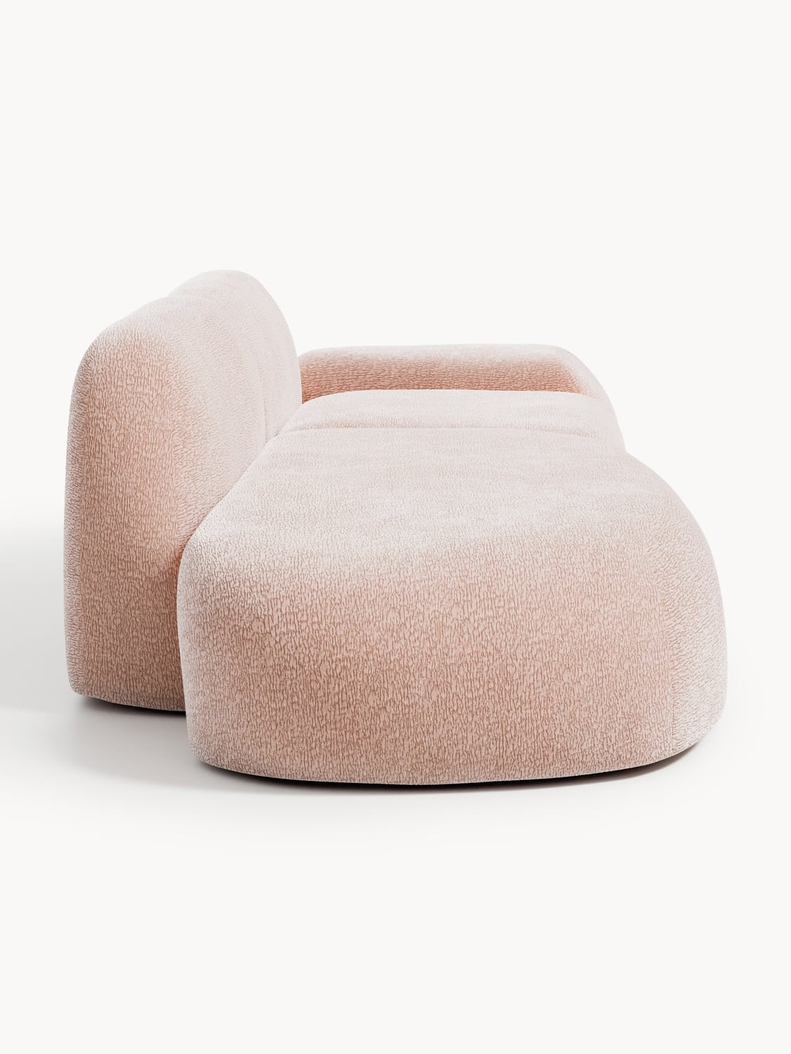 Wolke Modular Sofa (3-seater) with Chaise Longue — Sand Beige