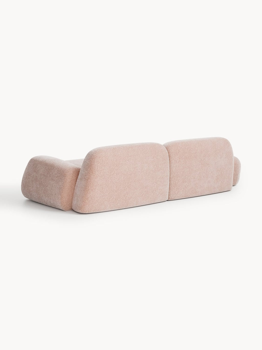 Wolke Modular Sofa (3-seater) with Chaise Longue — Sand Beige
