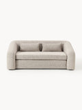 Eliot Bouclé-Sofa Bed (2-seater) — Oatmeal