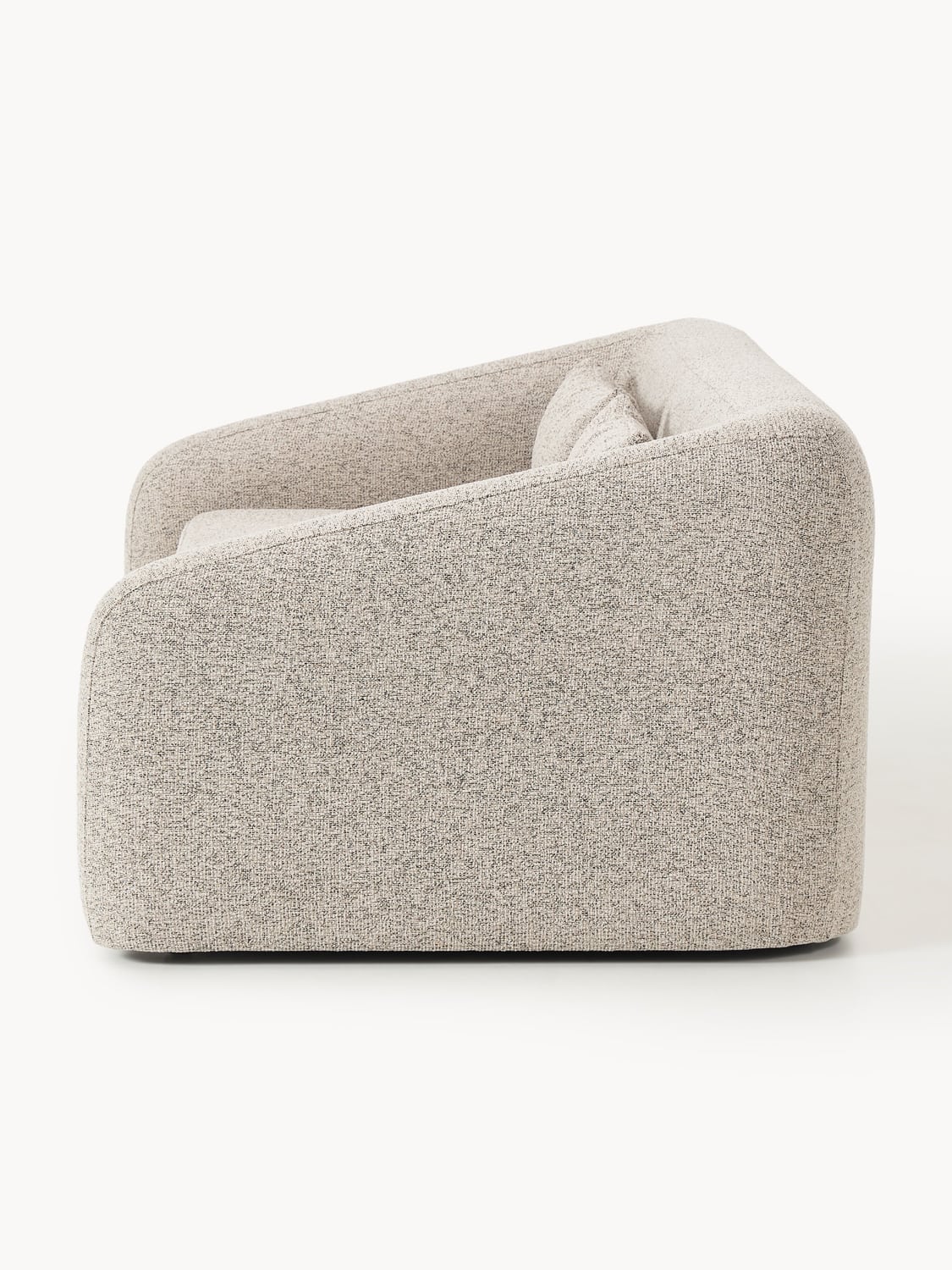 Eliot Bouclé-Sofa Bed (2-seater) — Oatmeal