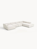 Lennon Modular XL Sofa in Bouclé — Off-White