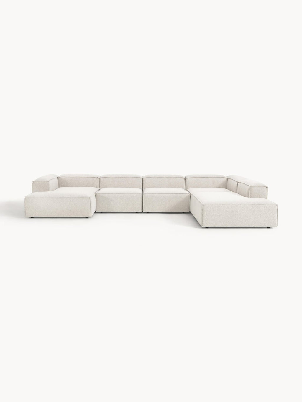 Lennon Modular XL Sofa in Bouclé — Off-White