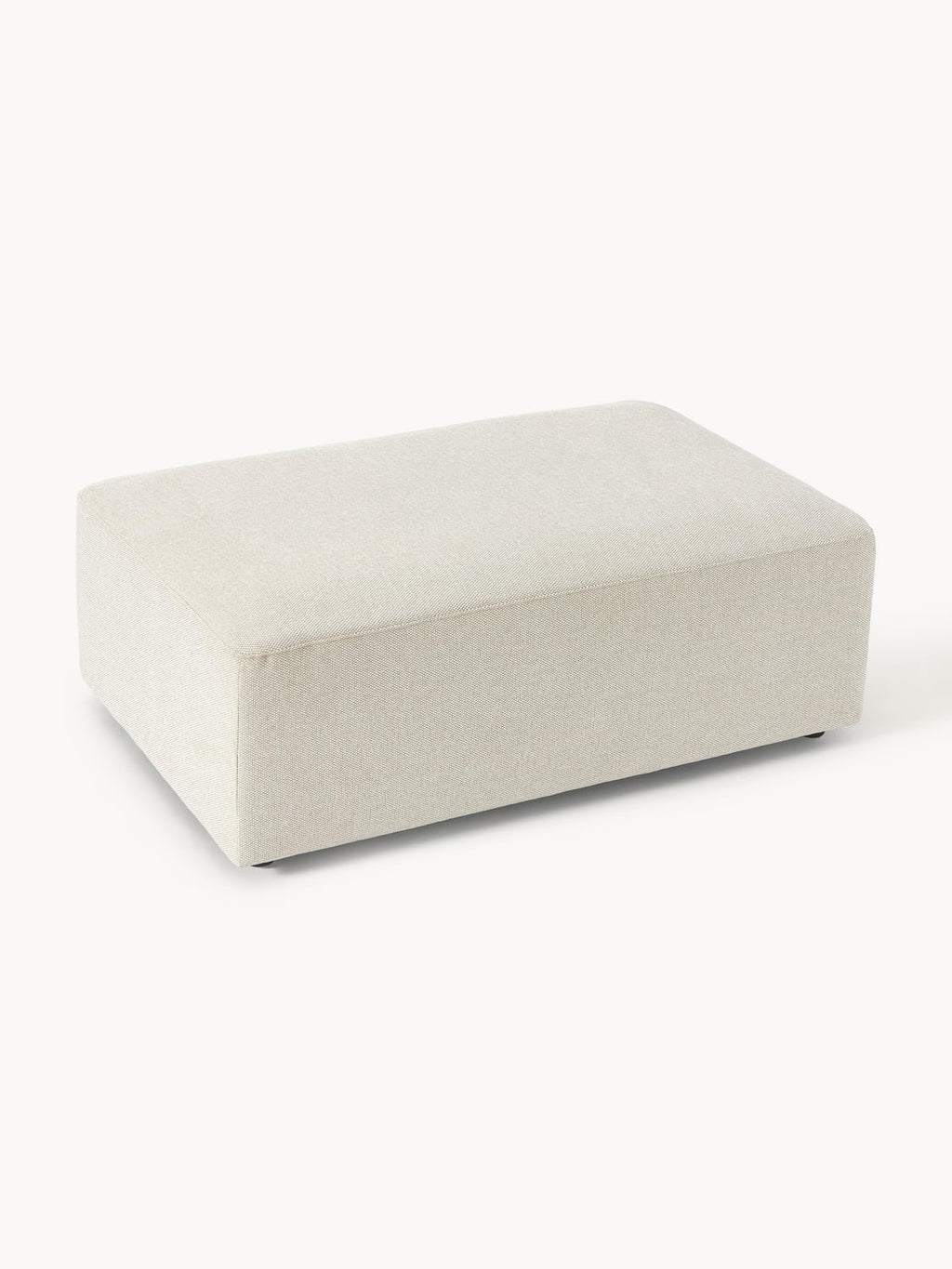 Melva XL Sofa Ottoman, B 116 x T 72 cm — Light Grey