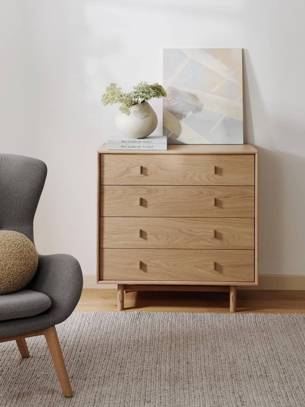 Diana Chest of Drawers in Oak — Sand