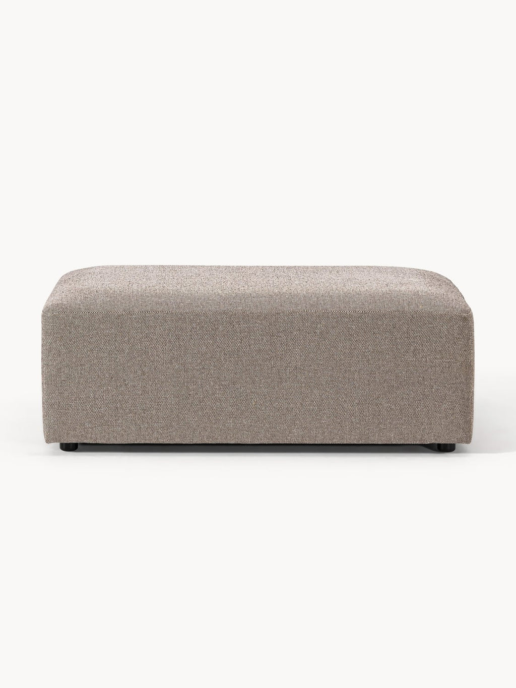 Melva XL Sofa Ottoman, B 116 x T 72 cm — Mushroom