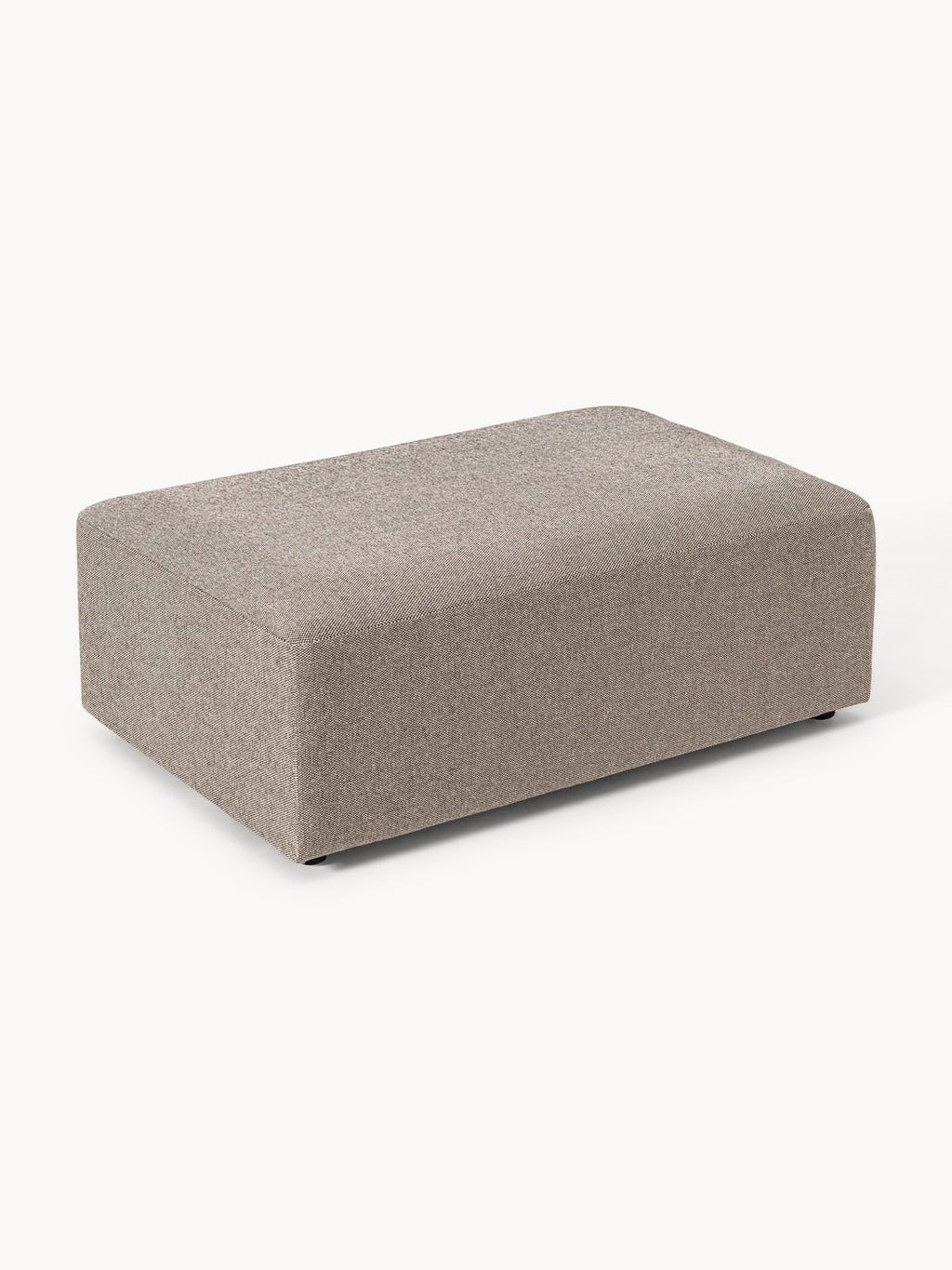 Melva XL Sofa Ottoman, B 116 x T 72 cm — Mushroom