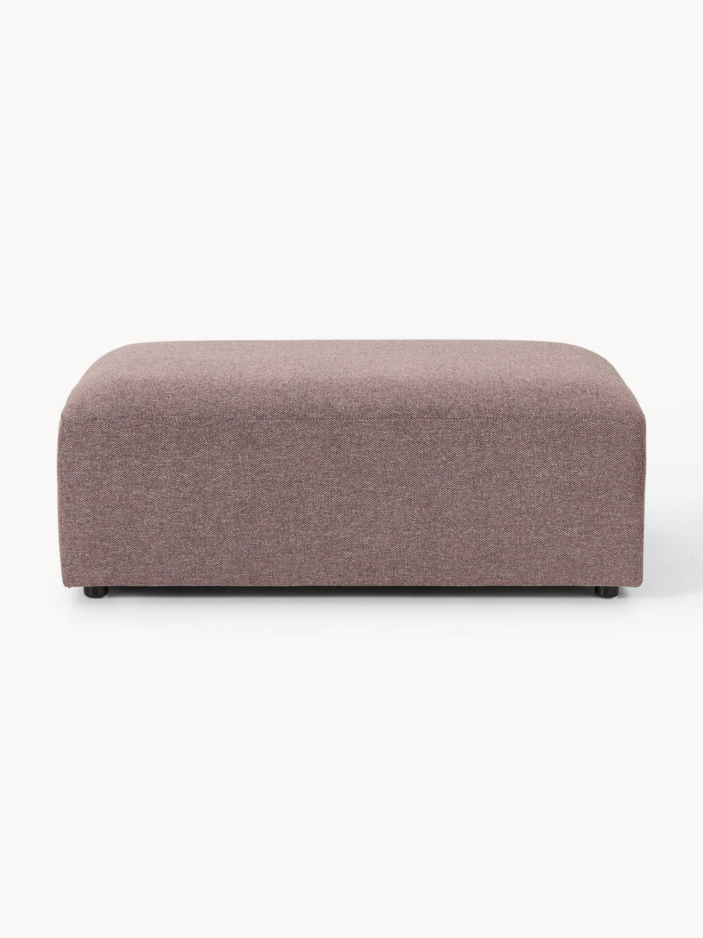 Melva XL Sofa Ottoman, B 116 x T 72 cm — Clay
