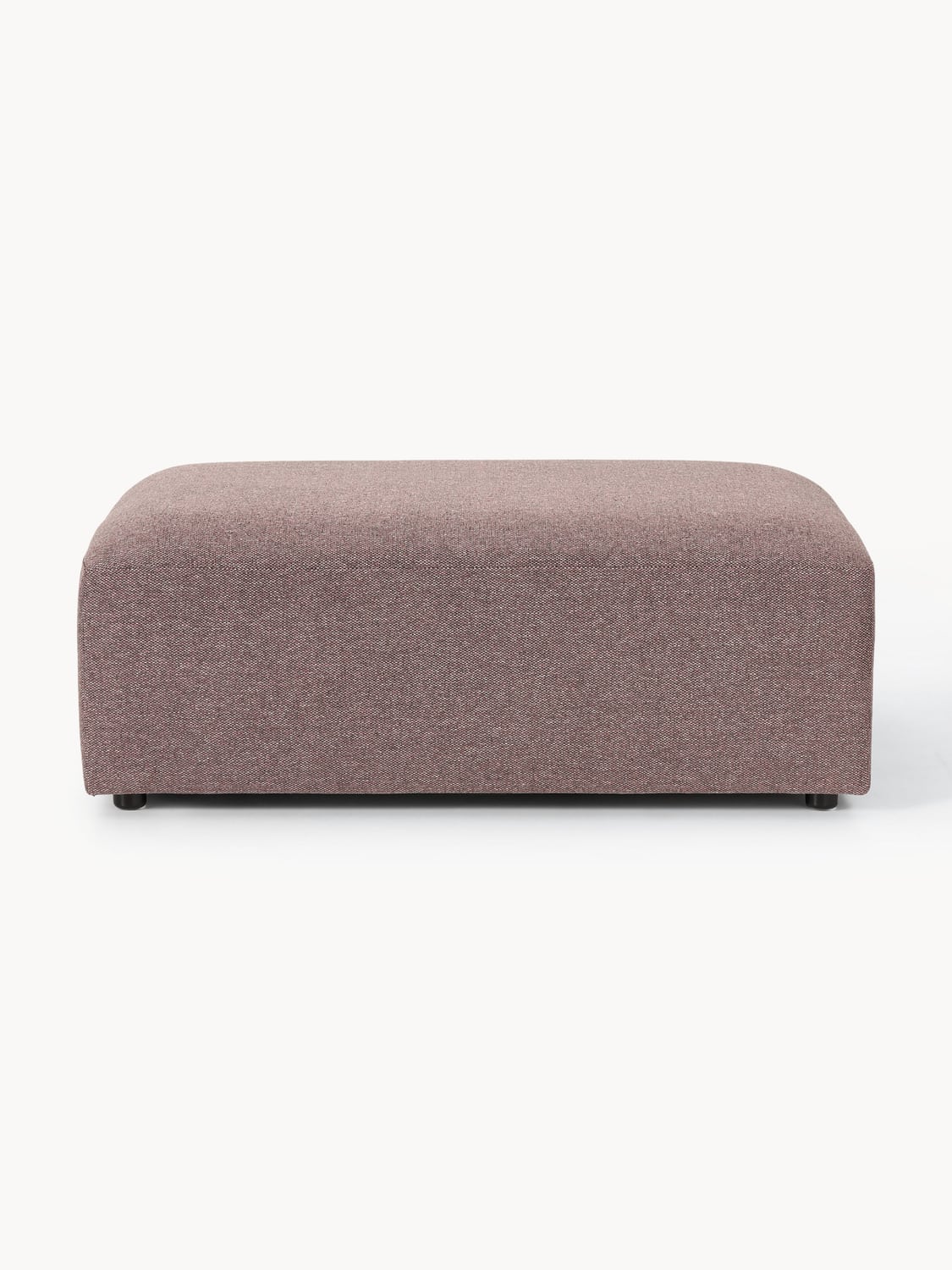 Melva XL Sofa Ottoman, B 116 x T 72 cm — Clay
