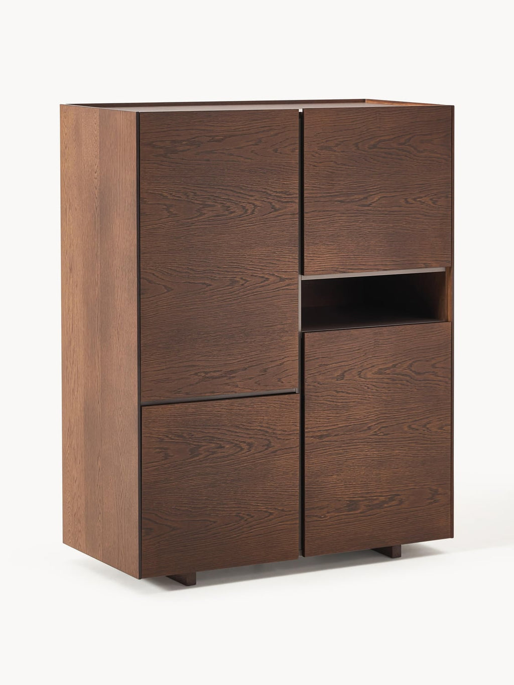 Larsen Wood-Highboard — Brown