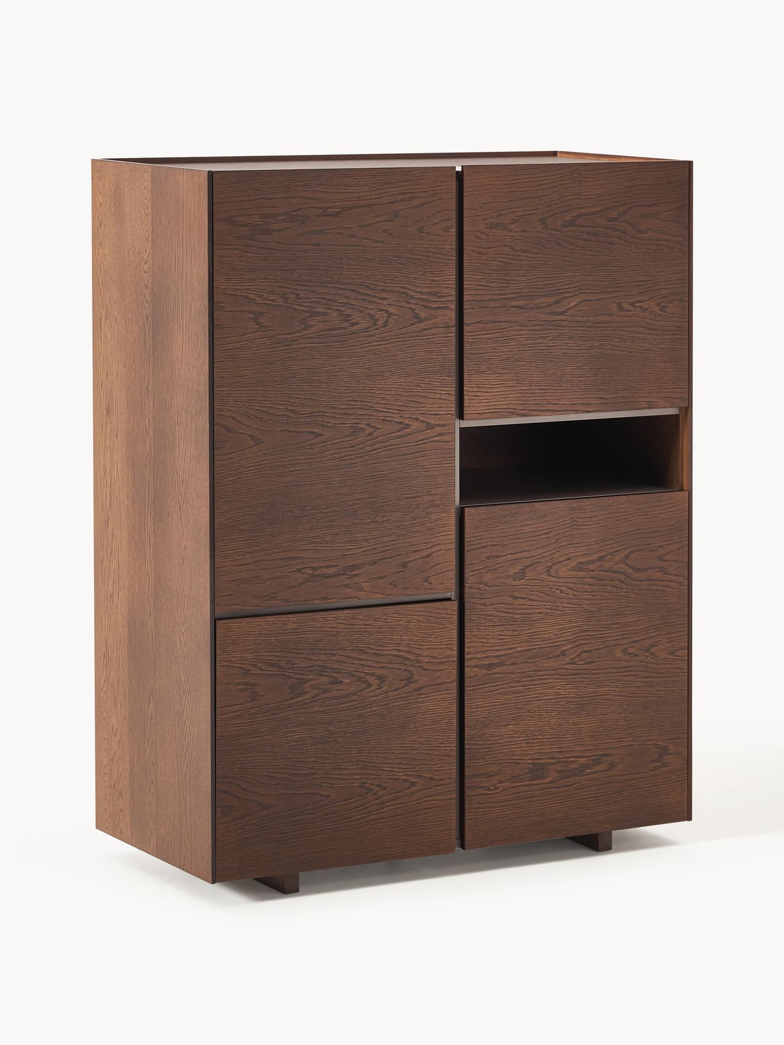 Larsen Wood-Highboard — Brown