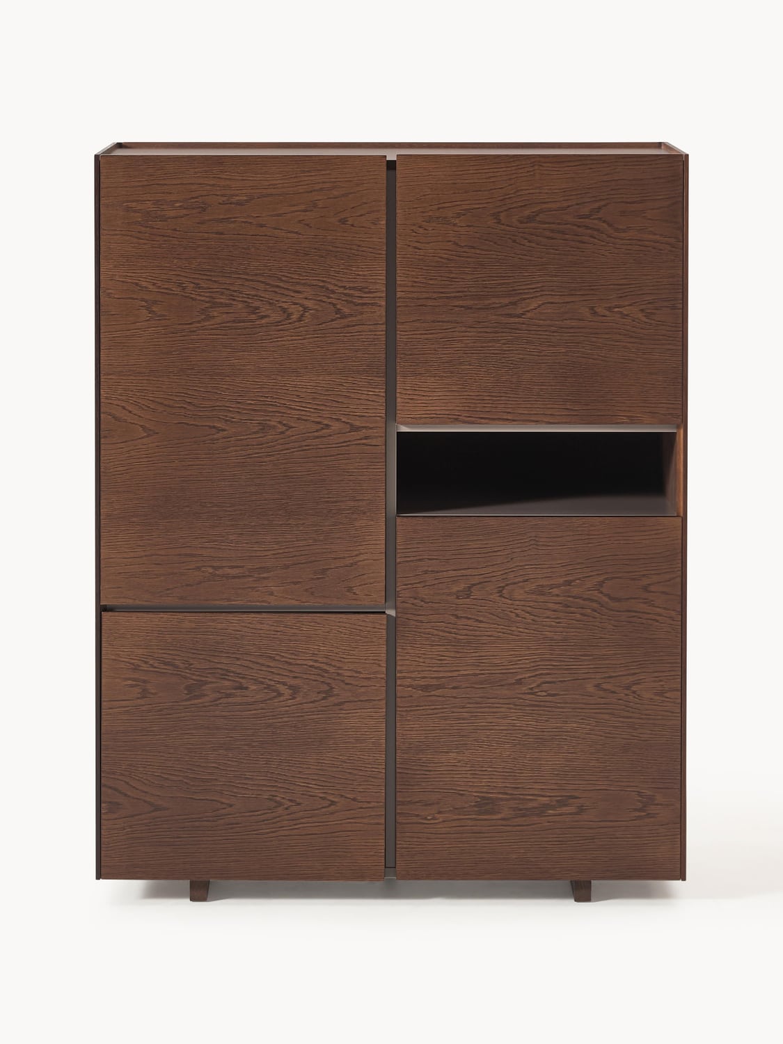 Larsen Wood-Highboard — Brown