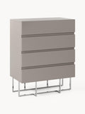 Joe Wood-Chest of Drawers — Taupe