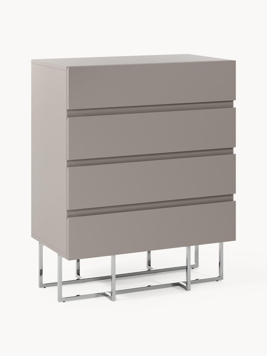 Joe Wood-Chest of Drawers — Taupe