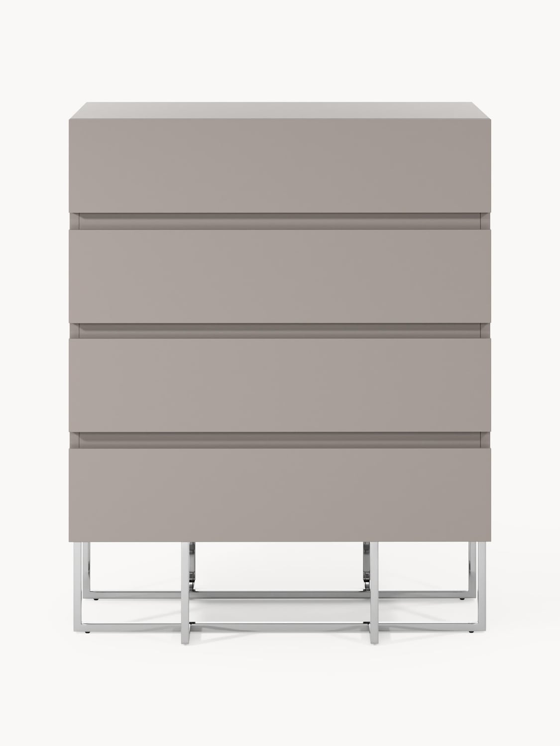 Joe Wood-Chest of Drawers — Taupe