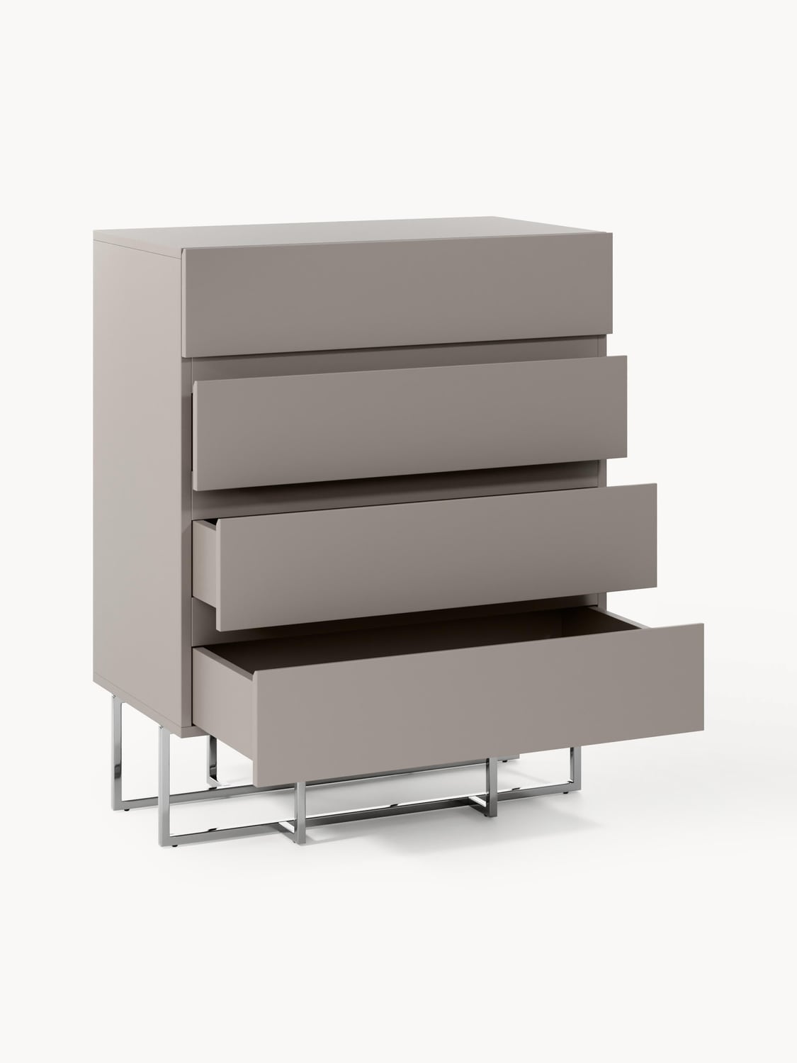 Joe Wood-Chest of Drawers — Taupe