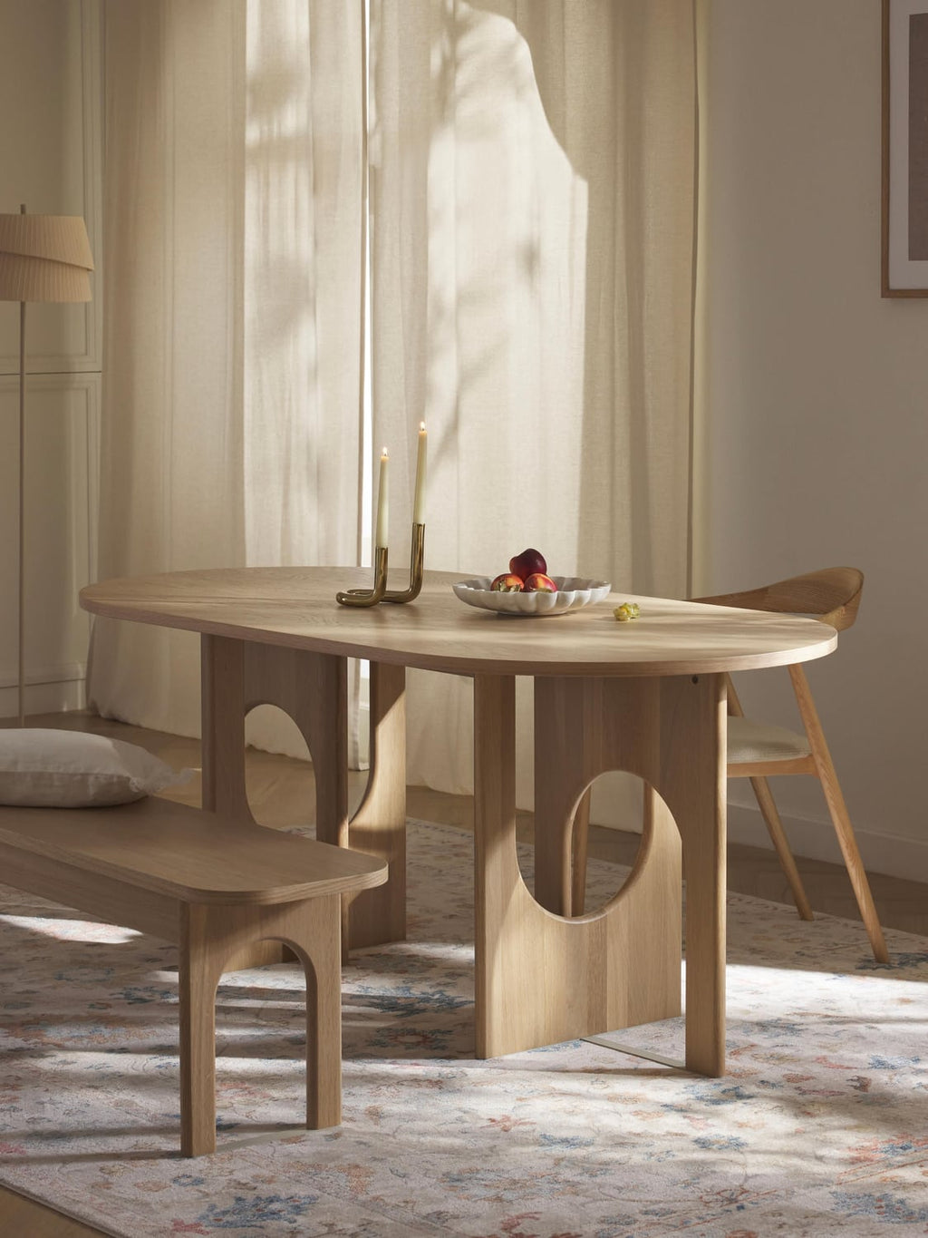Apollo Wood-Bench, in various sizes — Sand