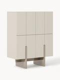 Dado Wood-Highboard — Pearl Grey