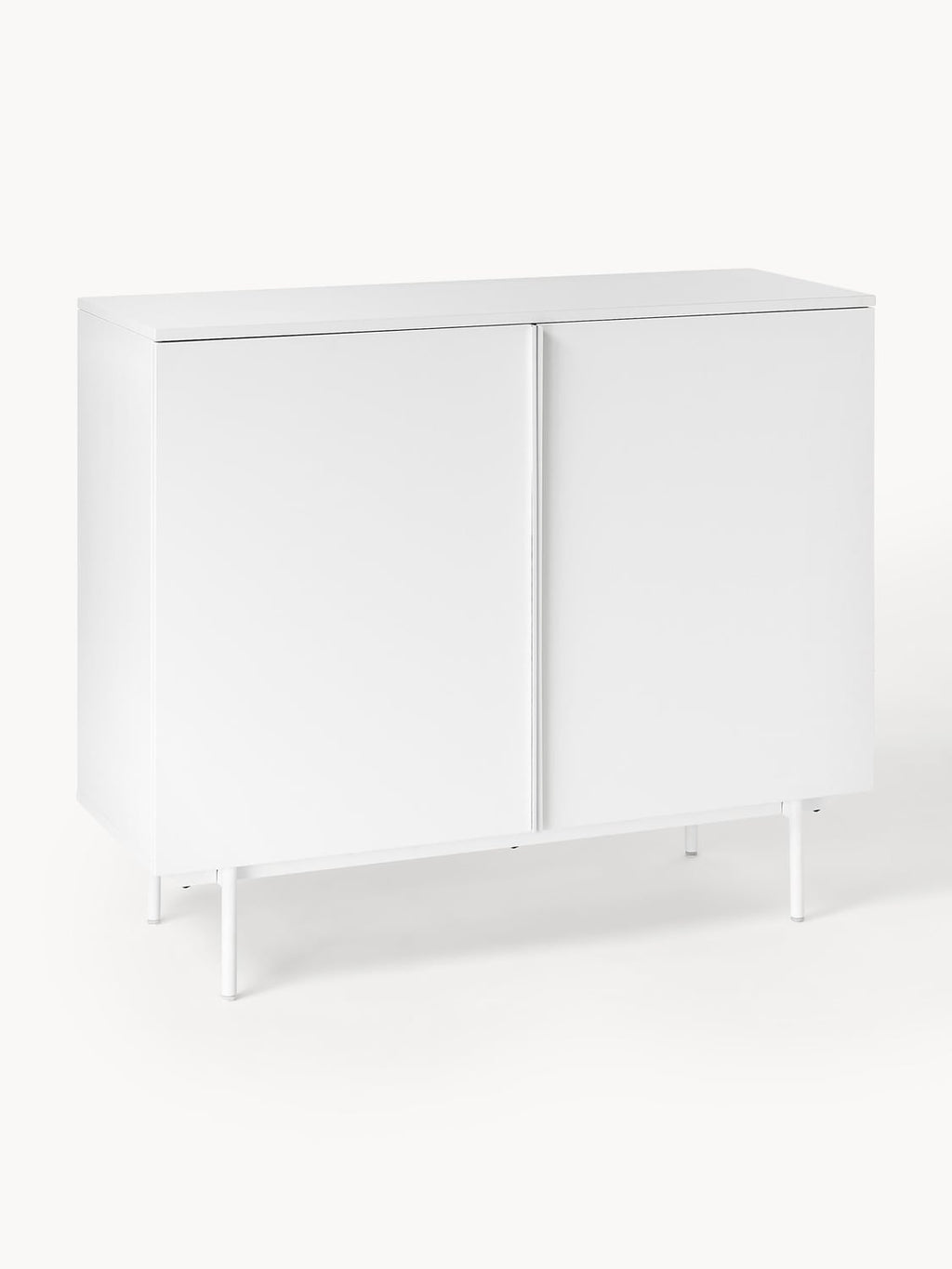 Elona Wood-Highboard — Off-White