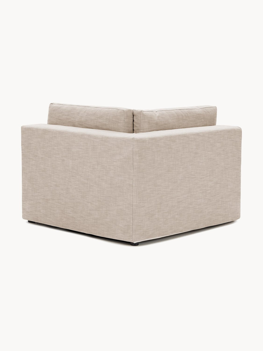 Russell Corner Module with removable covers — Oatmeal