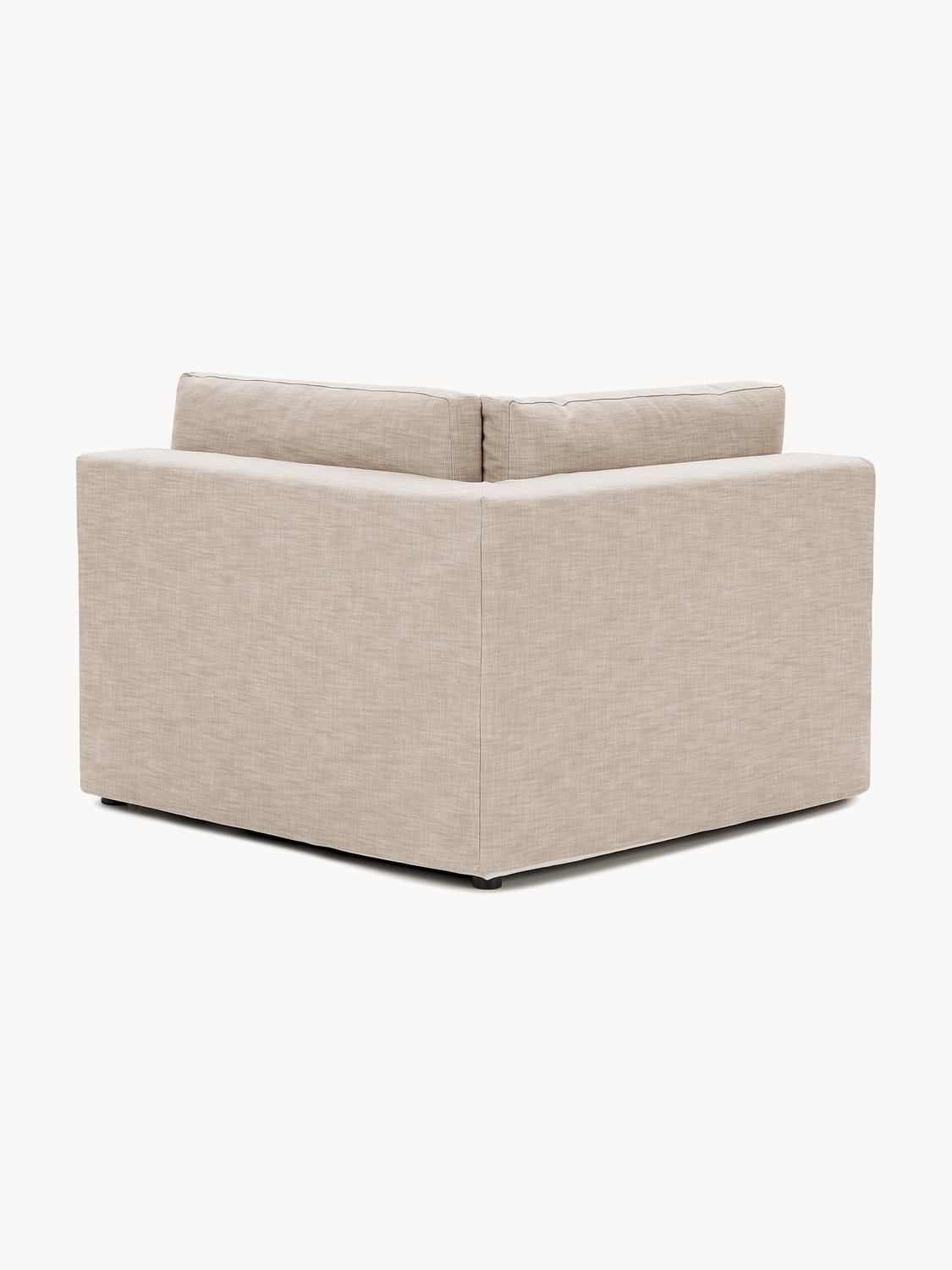 Russell Corner Module with removable covers — Oatmeal
