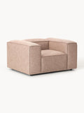 Lennon Armchair in Linen Blend — Warm Grey