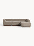 Colin Modular Corner Sofa (4-seater) — Taupe