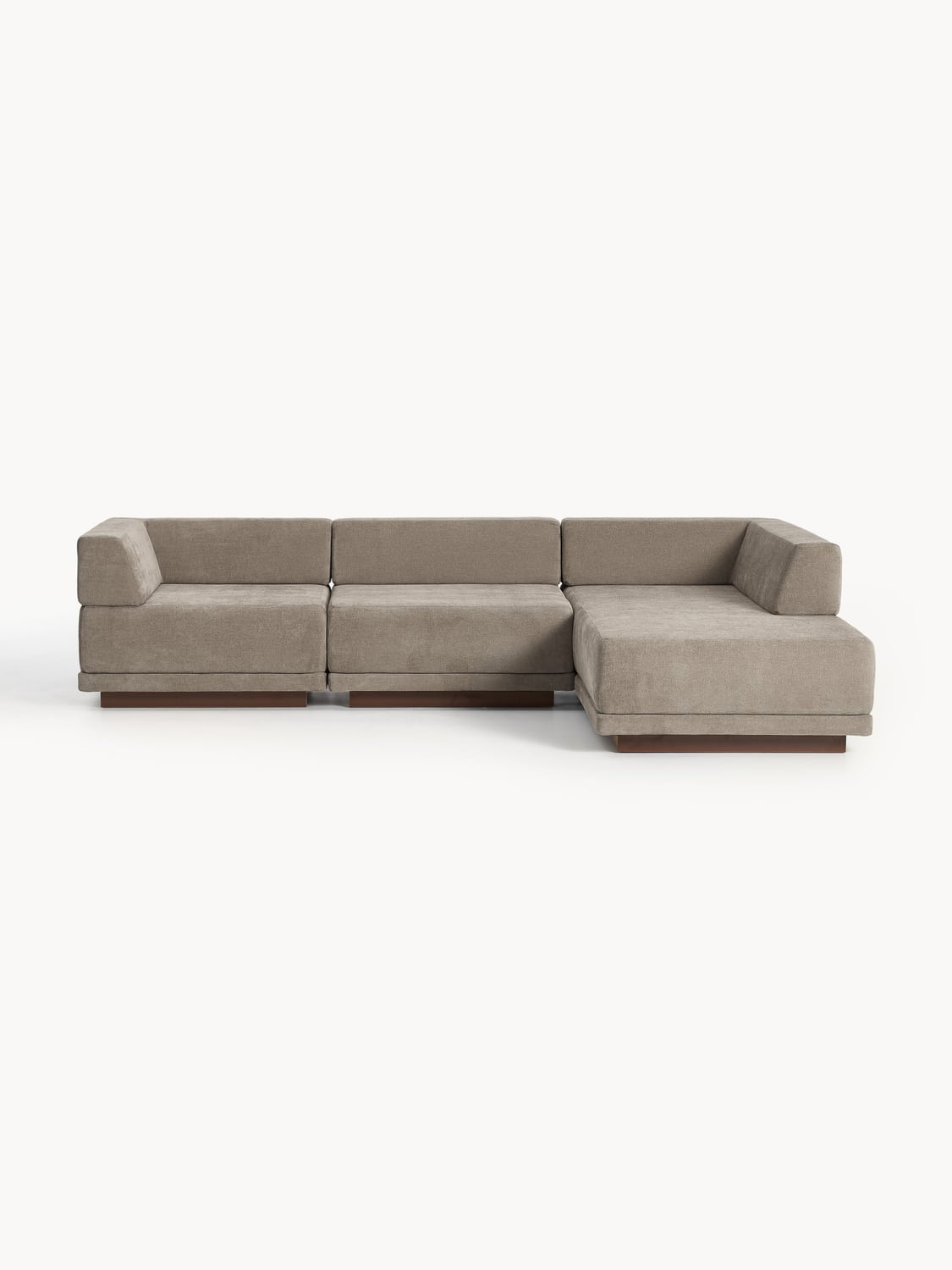 Colin Modular Corner Sofa (4-seater) — Taupe