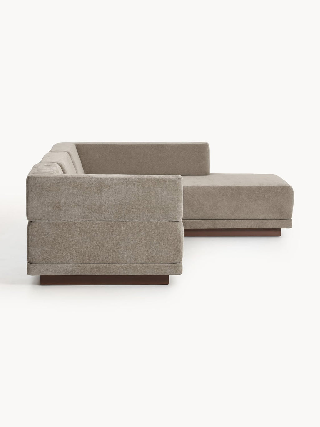 Colin Modular Corner Sofa (4-seater) — Taupe
