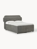 Enrica Box-Spring Bed — Mushroom