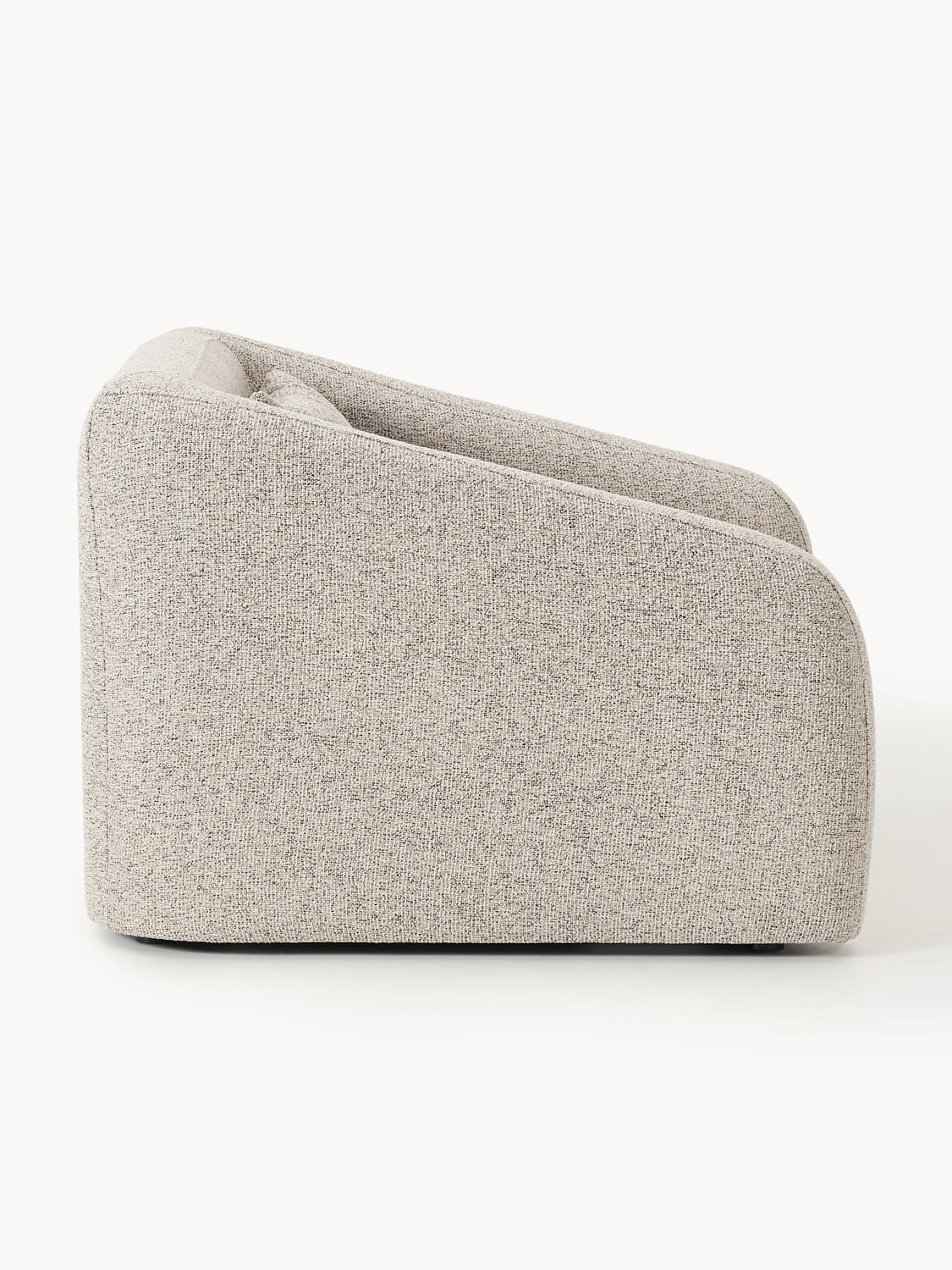 Eliot Bouclé-Sleeper Chair — Oatmeal