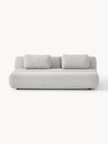 Caterpillar Teddy-Sofa Bed (3-seater) — Light Grey
