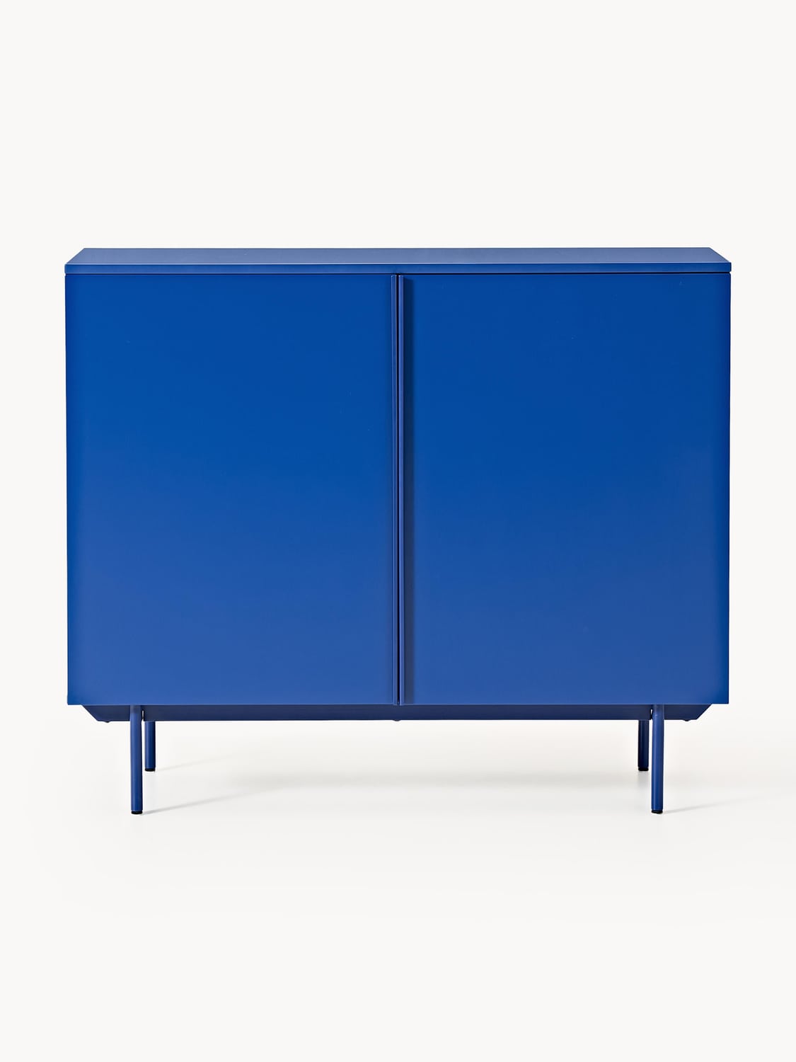 Elona Wood-Highboard — Blue