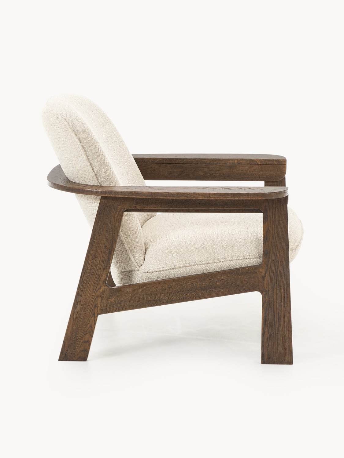 Steve Lounge Chair in Oak