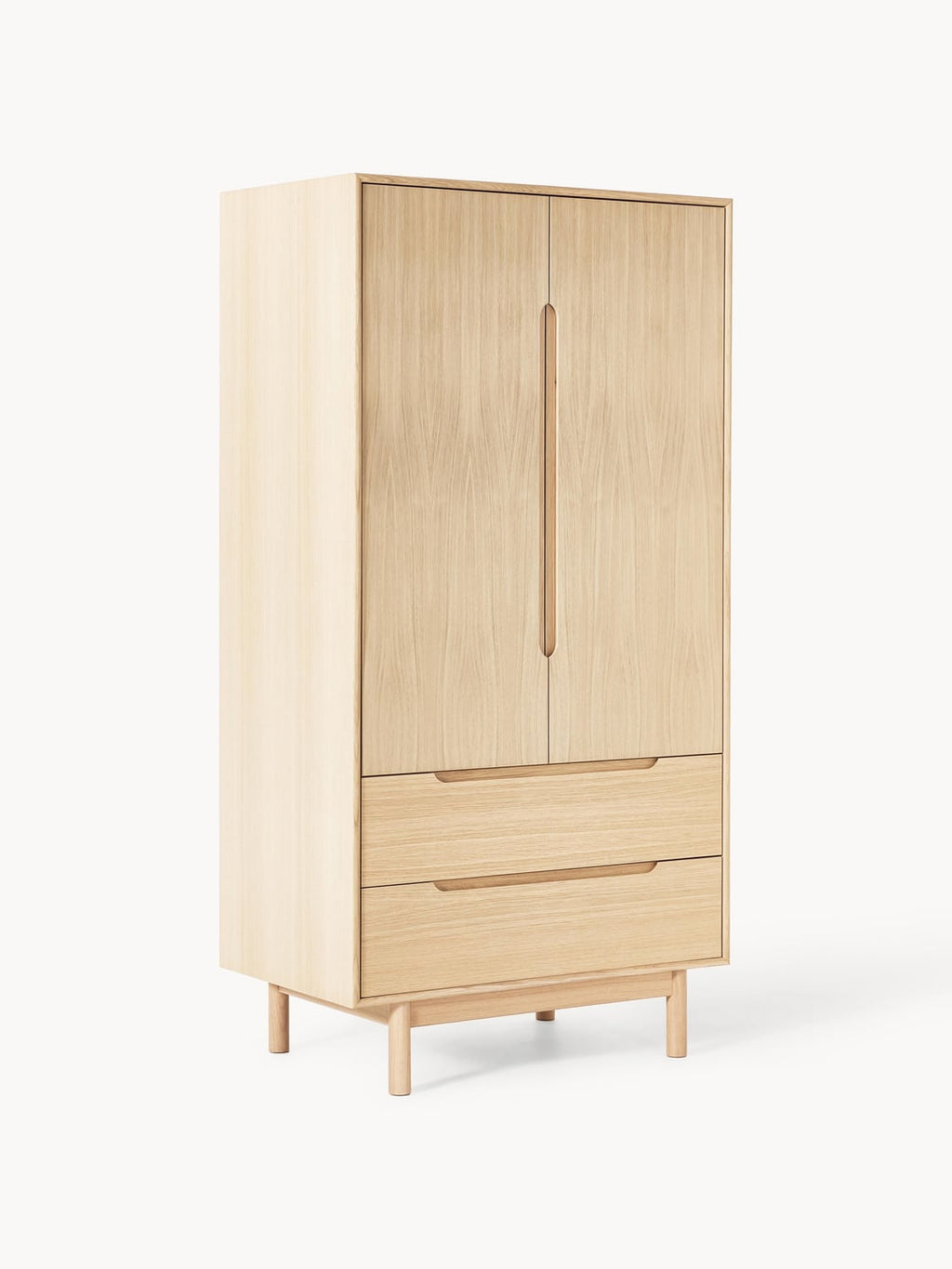 Cassy Small Wardrobe, 2-door — Beige