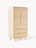 Cassy Small Wardrobe, 2-door — Beige