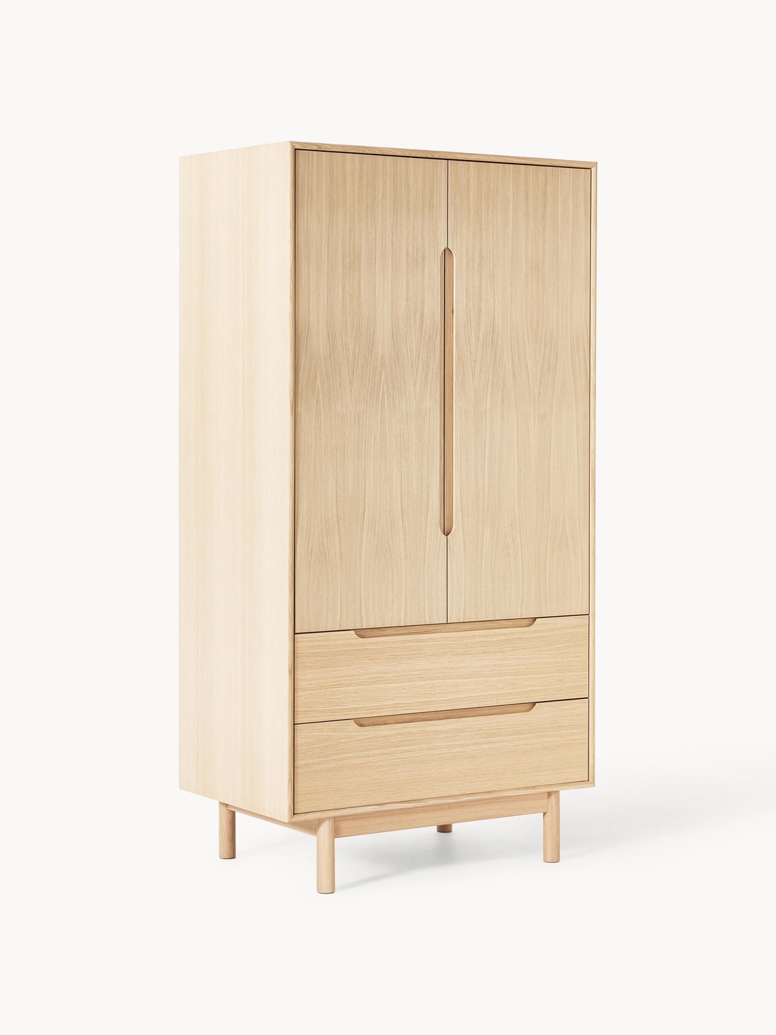 Cassy Small Wardrobe, 2-door — Beige